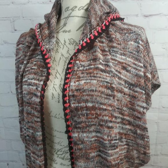 Free People Jungle Heat Fringe Cardigan Sz Medium - Picture 10 of 13